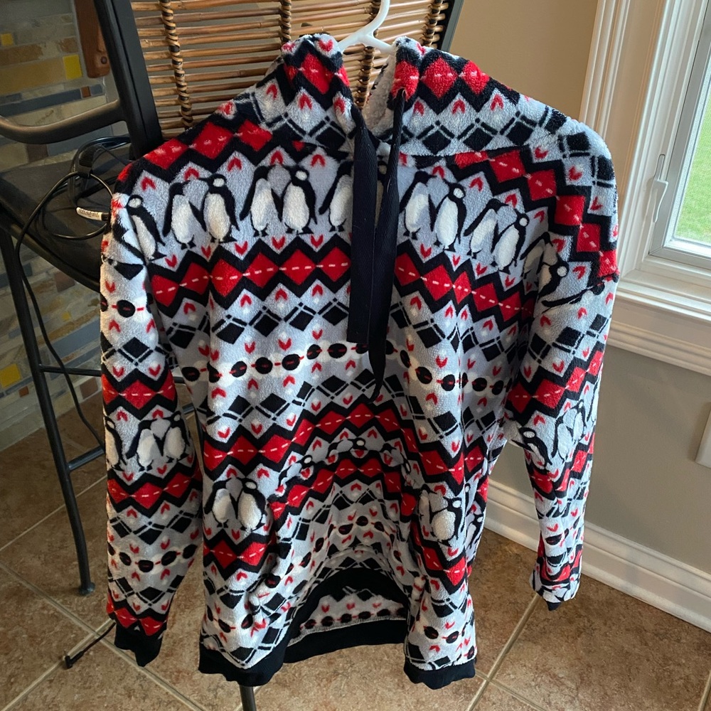 Vera Bradley Penguin Fleece Hoodie